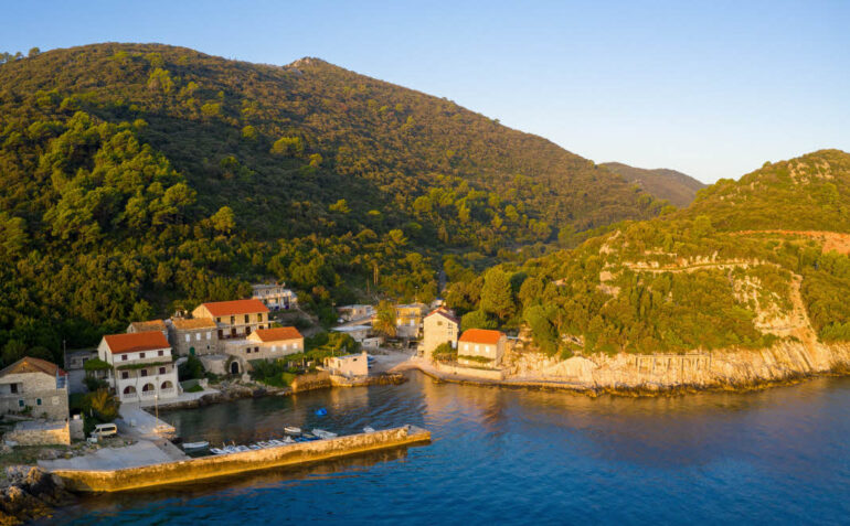 Sunrise at Mljet National Park