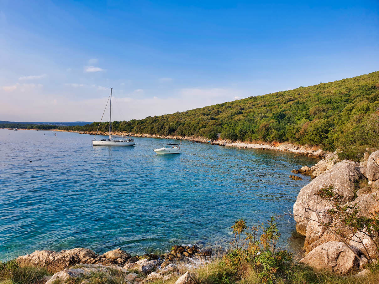 Punat Beach & Medane Beach - Krk Island - Hitched To Travel