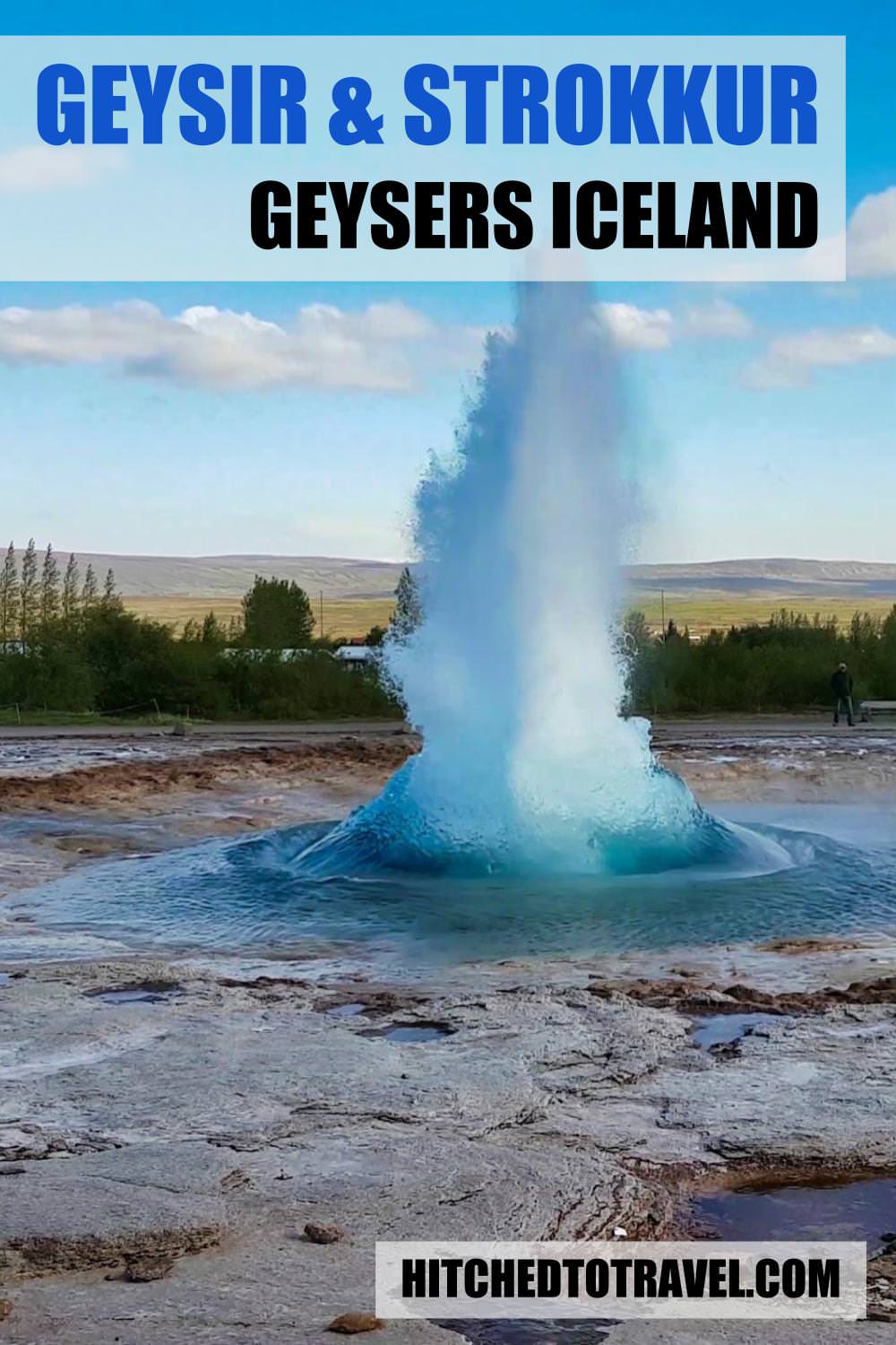 Geysir Iceland Poster