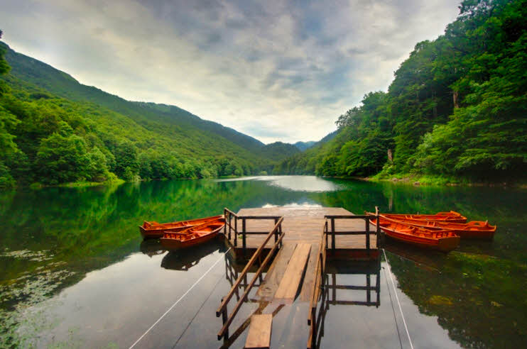 Lake Biograd in Biogradska Gora National Park