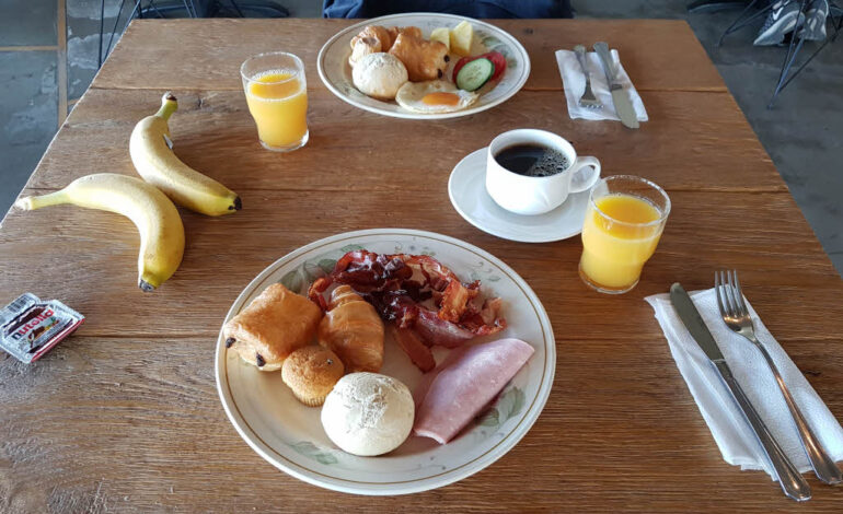 Breakfast at Litli Geysir Hotel in Iceland